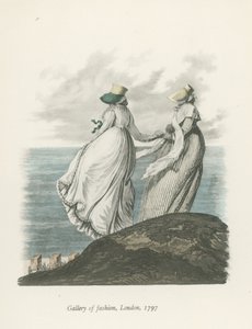 Gallery of Fashion, London, 1797 by English School