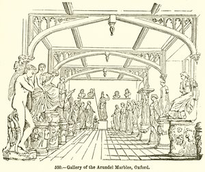 Gallery of the Arundel Marbles, Oxford