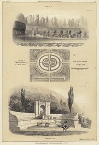Gardens: Isola Bella in the Boboli Gardens, Florence, and Monreale, Italy