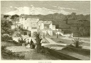 Gardens of the Vatican by English School