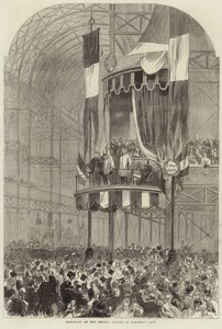 Garibaldi at the Crystal Palace on Saturday Last by English School