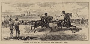 Garrison Athletics at the Curragh Camp, Sword v Lance
