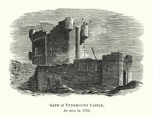 Gate of Tynemouth Castle, as Seen in 1783
