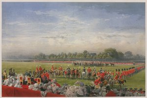 Gathering in Hyde Park, London by English School