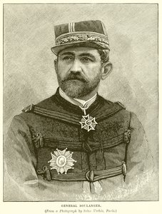 General Boulanger by English School