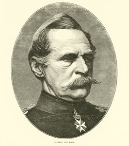 General Von Roon, August 1870 by English School