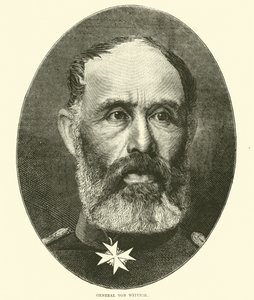 General Von Wittich, October 1870 by English School