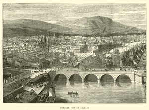 General View of Belfast by English School
