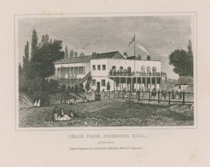 General View of Chalk Farm by English School