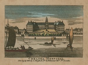 General View of Chelsea Hospital by English School