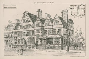 General View of Harrington Gardens by English School
