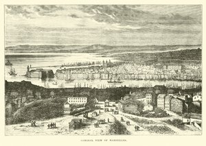 General View of Marseilles by English School