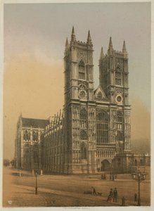 General View of Westminster Abbey by English School