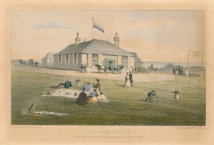 General View of the Dyke House by English School