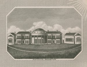 General View of the Royal Pavilion Estate by English School