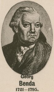 Georg Benda by English School