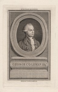 George Coleman, 1785 by English School