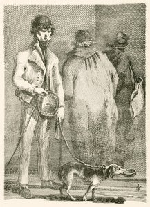George Dyball, a Blind Beggar of Considerable Notoriety, and His Dog Nelson