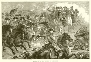 George II at the Battle of Dettingen