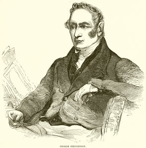 George Stephenson by English School
