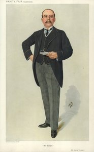 George Younger, Ayr Burghs, 6 January 1910, Vanity Fair Cartoon by English School