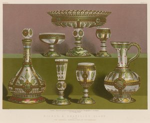 Gilded and Enamelled Glass from The Imperial Manufactory, St. Petersburg