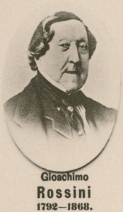 Gioachimo Rossini by English School