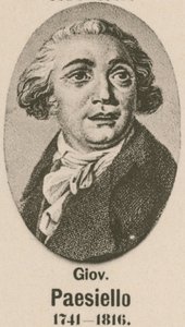 Giovanni Paesiello by English School