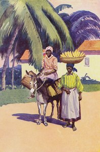 Going to Market, Jamaica by English School