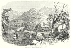 Gold-Fields of Mount Alexander, Australia