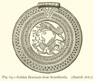 Golden Bracteate from Scandinavia