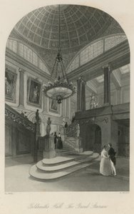 Goldsmiths Hall, the Grand Staircase by English School