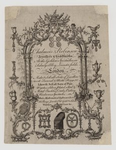 Goldsmiths and Silversmiths, Chalmers and Robinson by English School