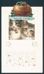 Good Luck - Christmas greetings card by English School