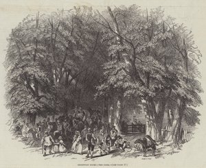 Goodwood Races, the Park by English School
