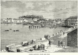 Goree – Landing Stage and Fort