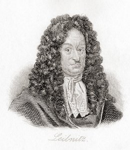 Gottfried Wilhelm von Leibniz by English School