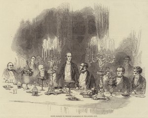 Grand Banquet to Viscount Palmerston by the Reform Club