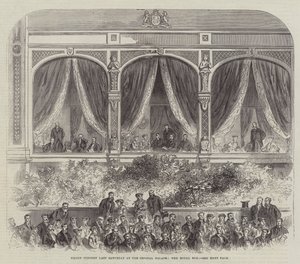 Grand Concert Last Saturday at the Crystal Palace, the Royal Box by English School
