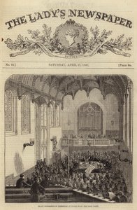 Grand Conference of Dissenters at Crosby Hall, London by English School