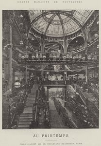 Grands Magasins de Nouveautés au Printemps