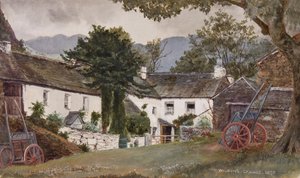 Grange over Sands: Wilson’s Farm, Lindale, 1875 by English School