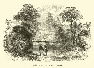 Grave of Mr Cross
