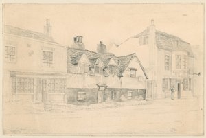 Gravel Pit Alms Houses, Notting Hill Gate, London by English School