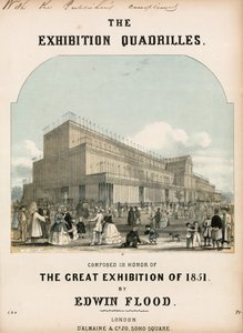 Great Exhibition, 1851 by English School