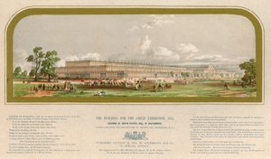 Great Exhibition, 1851 by English School