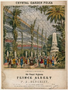 Great Exhibition, 1851, Crystal Garden Polka by English School