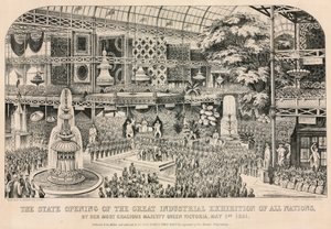 Great Exhibition, 1851, Opening on 1 May 1851 by English School