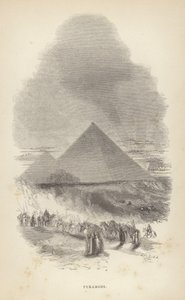 Great Pyramid of Giza by English School