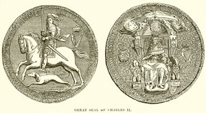 Great Seal of Charles II by English School